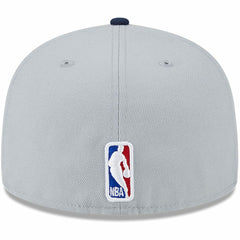 New Era New Orleans Pelicans Tip-Off Two-Tone 59FIFTY Fitted Hat Gray/Navy