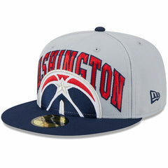 New Era Washington Wizards Tip-Off Two-Tone 59FIFTY Fitted Hat Gray/Navy