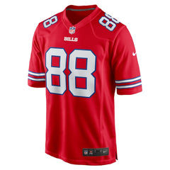 Dawson Knox Buffalo Bills Alternate Game Jersey - Red - Nike