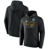 Golden State Warriors Team Pride Pullover Hoodie Black
