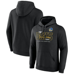 Golden State Warriors Team Pride Pullover Hoodie Black