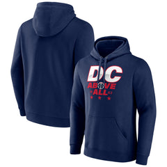 Washington Wizards Announcer Pullover Hoodie Navy