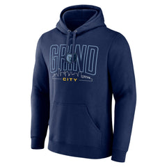 Memphis Grizzlies Huddle Pullover Hoodie Navy