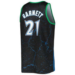 Mitchell & Ness Kevin Garnett Minnesota Timberwolves 2003-04 Hardwood Classics Player Burst Tank Top Black