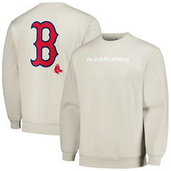 Boston Red Sox PLEASURES Ballpark Pullover Sweatshirt Online