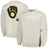 Milwaukee Brewers PLEASURES Ballpark Pullover Sweatshirt Online