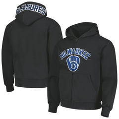 Milwaukee Brewers PLEASURES Opening Day Full-Zip Hoodie Near Me
