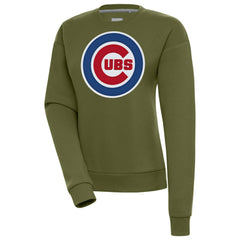 Chicago Cubs Antigua Women's Victory Pullover Sweatshirt Online