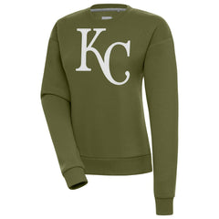 Kansas City Royals Antigua Women's Victory Pullover Sweatshirt Online