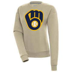 Milwaukee Brewers Antigua Women's Victory Pullover Sweatshirt for sale