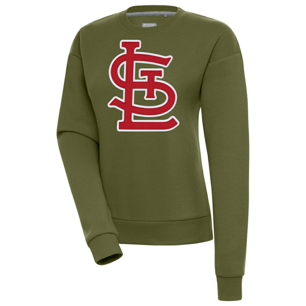 St. Louis Cardinals Antigua Women's Victory Pullover Sweatshirt Sale