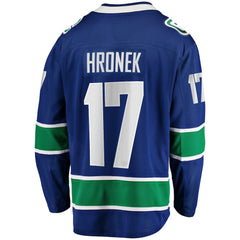 Filip Hronek Vancouver Canucks Fanatics Home Breakaway Jersey - Blue | Fanatics sale