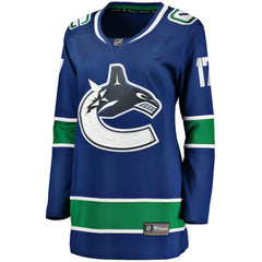 Filip Hronek Vancouver Canucks Women's Fanatics Home Breakaway Jersey - Blue | Fanatics sale