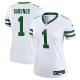 Ahmad Sauce Gardner New York Jets Women's Legend Player Performance Top - Legacy White - Nike