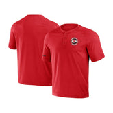 Kansas City Chiefs NFL x Darius Rucker Collection Washed Raglan Henley T-Shirt - Red - Fanatics