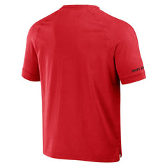 Kansas City Chiefs NFL x Darius Rucker Collection Washed Raglan Henley T-Shirt - Red - Fanatics