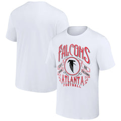 Atlanta Falcons NFL x Darius Rucker Collection Vintage Football T-Shirt - White - Fanatics