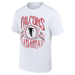 Atlanta Falcons NFL x Darius Rucker Collection Vintage Football T-Shirt - White - Fanatics
