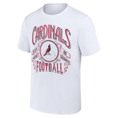 Arizona Cardinals NFL x Darius Rucker Collection Vintage Football T-Shirt - White - Fanatics