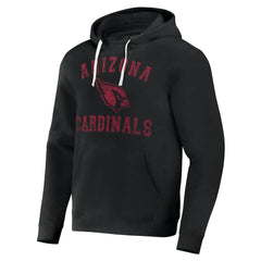 Arizona Cardinals NFL x Darius Rucker Collection Coaches Pullover Hoodie - Black - Fanatics