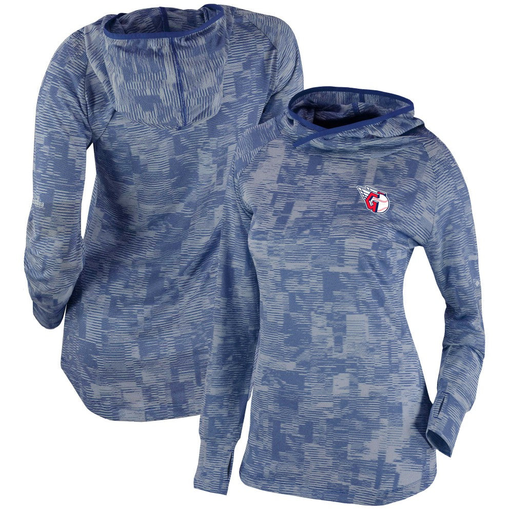 Cleveland Guardians Columbia Women's Omni-Wick Sunday Ball Pullover Hoodie Sale