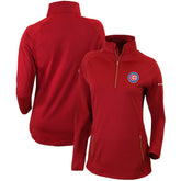 Chicago Cubs Columbia Women's Omni-Wick Outward Nine Quarter-Zip Pullover Top Outlet