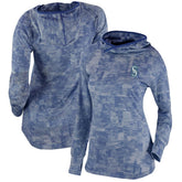 Seattle Mariners Columbia Women's Omni-Wick Sunday Ball Pullover Hoodie Discount