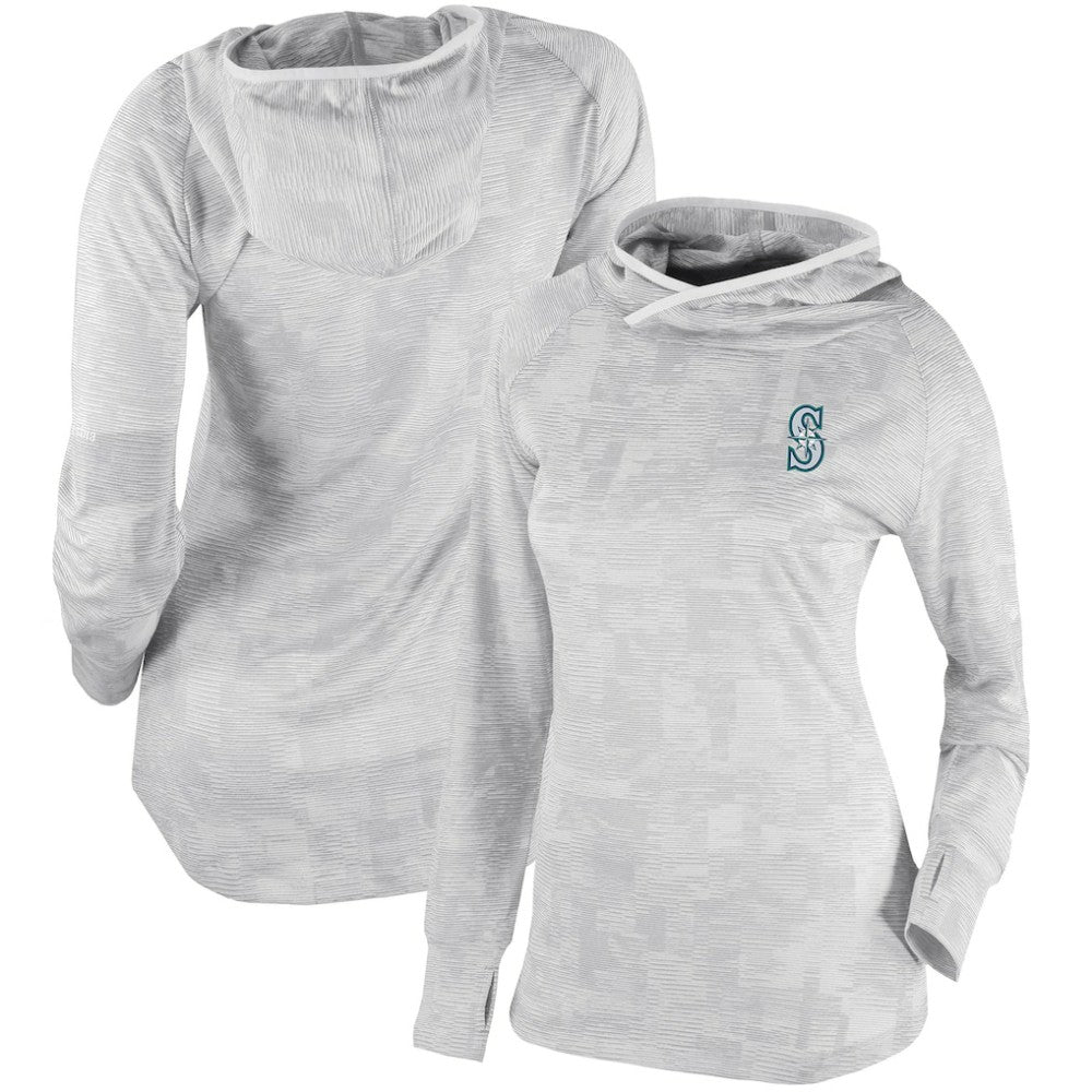 Seattle Mariners Columbia Women's Omni-Wick Sunday Ball Pullover Hoodie Sale