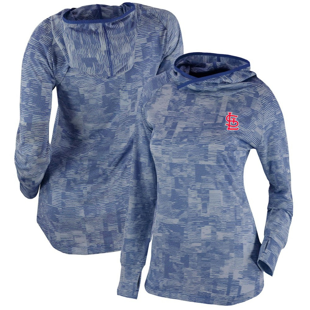 St. Louis Cardinals Columbia Women's Omni-Wick Sunday Ball Pullover Hoodie Outlet