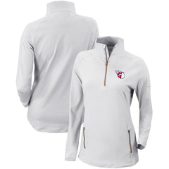 Cleveland Guardians Columbia Women's Omni-Wick Outward Nine Quarter-Zip Pullover Top Discount