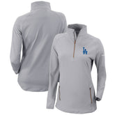 Los Angeles Dodgers Columbia Women's Omni-Wick Outward Nine Quarter-Zip Pullover Top Near Me