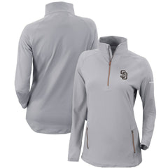San Diego Padres Columbia Women's Omni-Wick Outward Nine Quarter-Zip Pullover Top Online