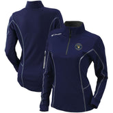 Milwaukee Brewers Columbia Women's Omni-Wick Shotgun Quarter-Zip Pullover Top Outlet