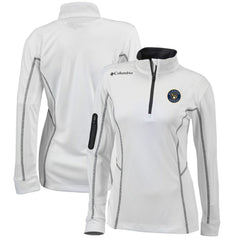 Milwaukee Brewers Columbia Women's Omni-Wick Shotgun Quarter-Zip Pullover Top for sale