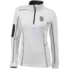 San Diego Padres Columbia Women's Omni-Wick Shotgun Quarter-Zip Pullover Top Online