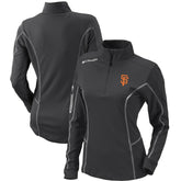 San Francisco Giants Columbia Women's Omni-Wick Shotgun Quarter-Zip Pullover Top Online