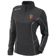 San Francisco Giants Columbia Women's Omni-Wick Shotgun Quarter-Zip Pullover Top Online