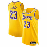 Nike LeBron James Los Angeles Lakers Authentic Jersey Icon Edition Gold
