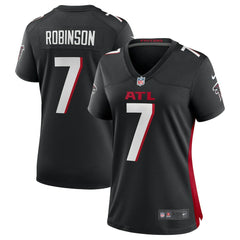Bijan Robinson Atlanta Falcons Women's Player Jersey - Black - Nike