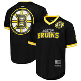 Boston Bruins Pro Standard Classic Mesh V-Neck T-Shirt - Black | NHL near me