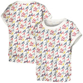 Atlanta Braves Lusso Women's Madge Dolman Tri-Blend T-Shirt for sale