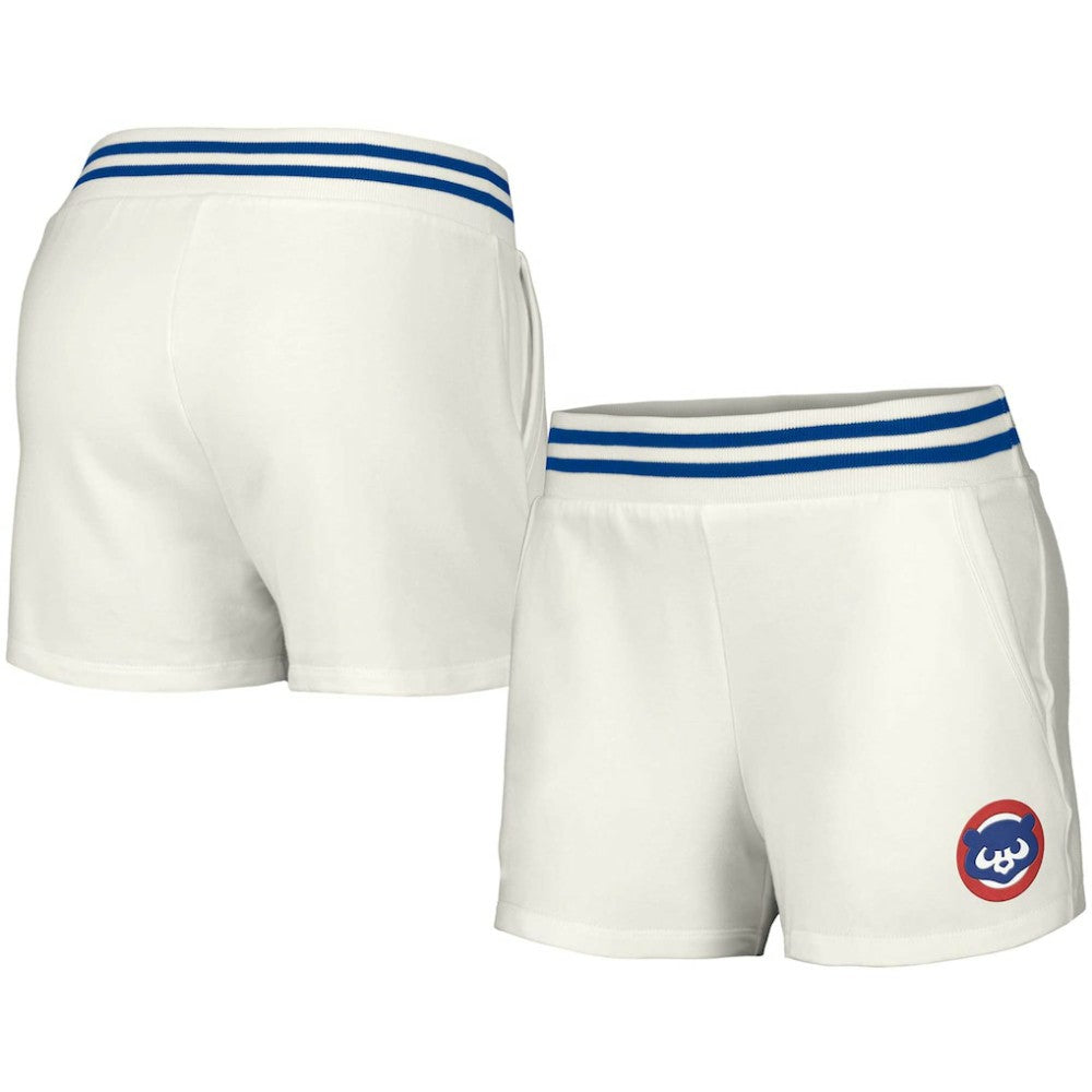 Chicago Cubs Lusso Women's Maeg Tri-Blend Pocket Shorts Sale