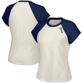 Atlanta Braves Lusso Women's Nikki Raglan T-Shirt Sale