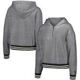 San Diego Padres Lusso Women's Magnolia Tri-Blend Quarter-Zip Hoodie for sale