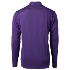 Colorado Rockies Cutter & Buck Virtue Eco Pique Micro Stripe Recycled Quarter-Zip Pullover Top Near Me