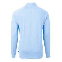 Atlanta Braves Cutter & Buck Adapt Eco Knit Stretch Recycled Quarter-Zip Pullover Top Discount
