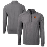 Baltimore Orioles Cutter & Buck Adapt Eco Knit Stretch Recycled Quarter-Zip Pullover Top Sale