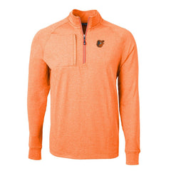 Baltimore Orioles Cutter & Buck Adapt Eco Knit Stretch Recycled Quarter-Zip Pullover Top Online