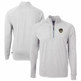 Milwaukee Brewers Cutter & Buck Adapt Eco Knit Stretch Recycled Quarter-Zip Pullover Top Sale