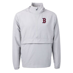 Boston Red Sox Cutter & Buck Charter Eco Recycled Half-Zip Anorak Jacket Discount
